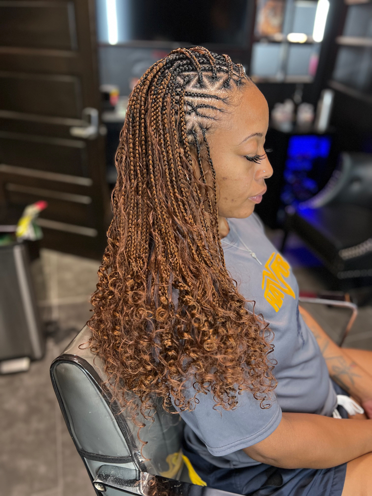 Fulani “Flip” Knotless braids