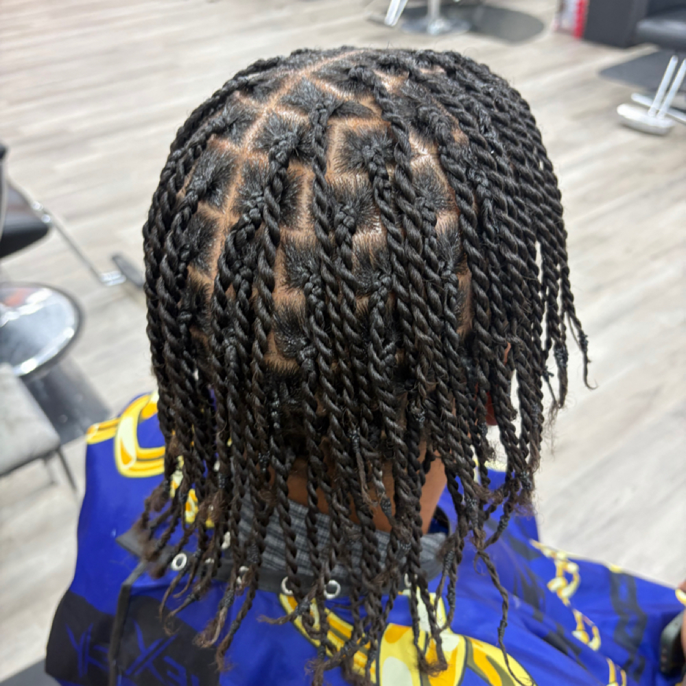 Two Strand Twist at Cristina Did it in Virginia Beach, VA
