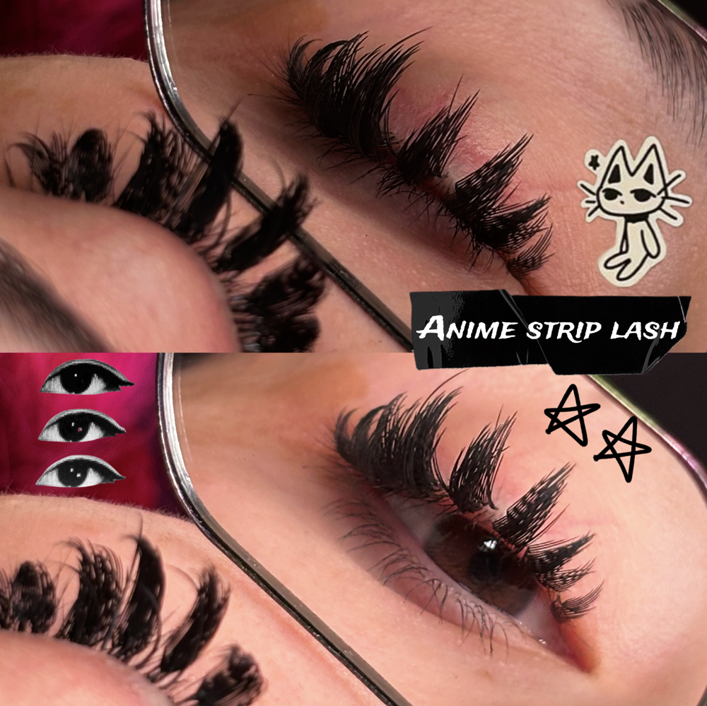 Anime Strip Lash. at The Lash X Obsession in Lubbock, TX
