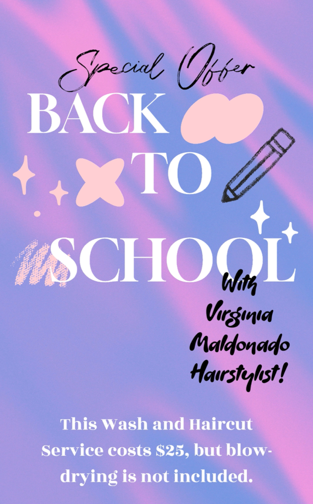 Back to School Wash & Haircut