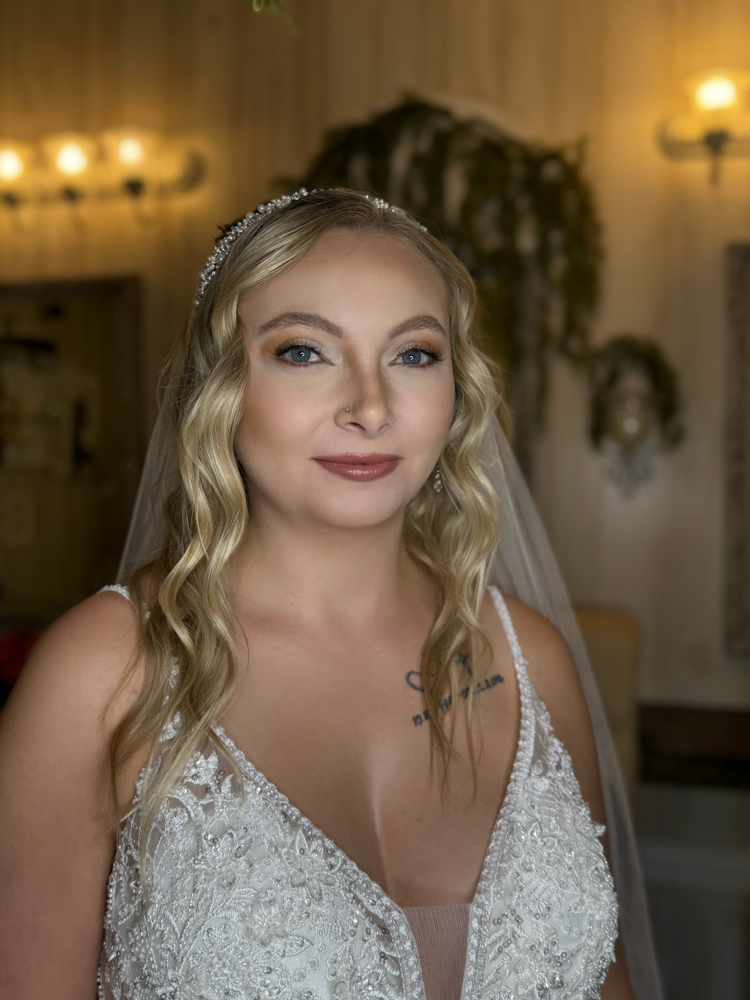 Brides Makeup Application