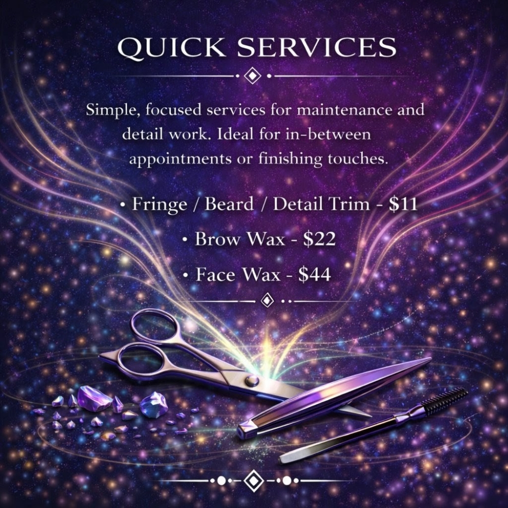 Quick Services at Soul Flame Alchemy in Canon City, CO