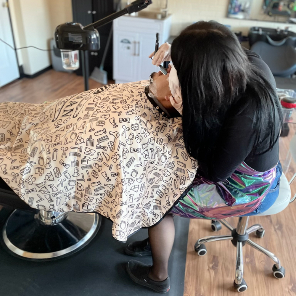 Hot Shave Classic at BLEND&BLOOM FULL SERVICE SALON BARBER SHOP LLC in Chickasha, OK