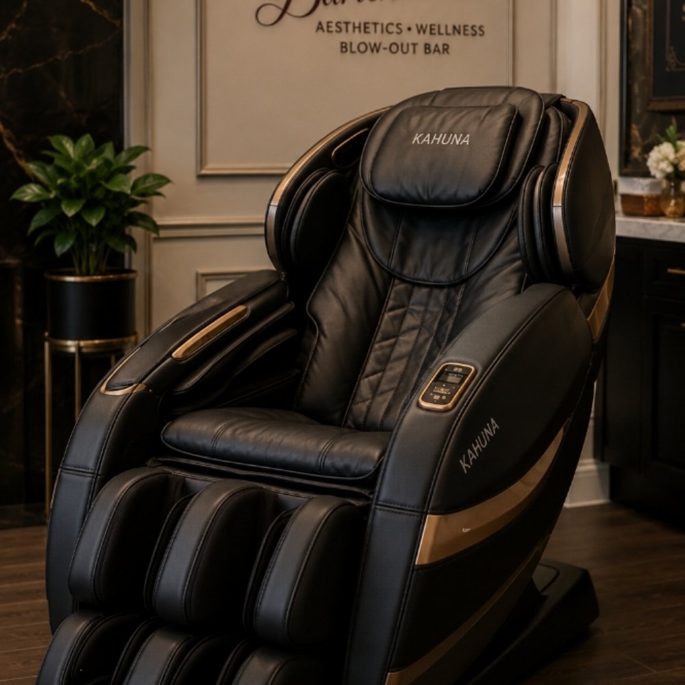 Kanji AI 45 Min Massage Chair at The Beauty Bartender in Hudson Oaks, TX