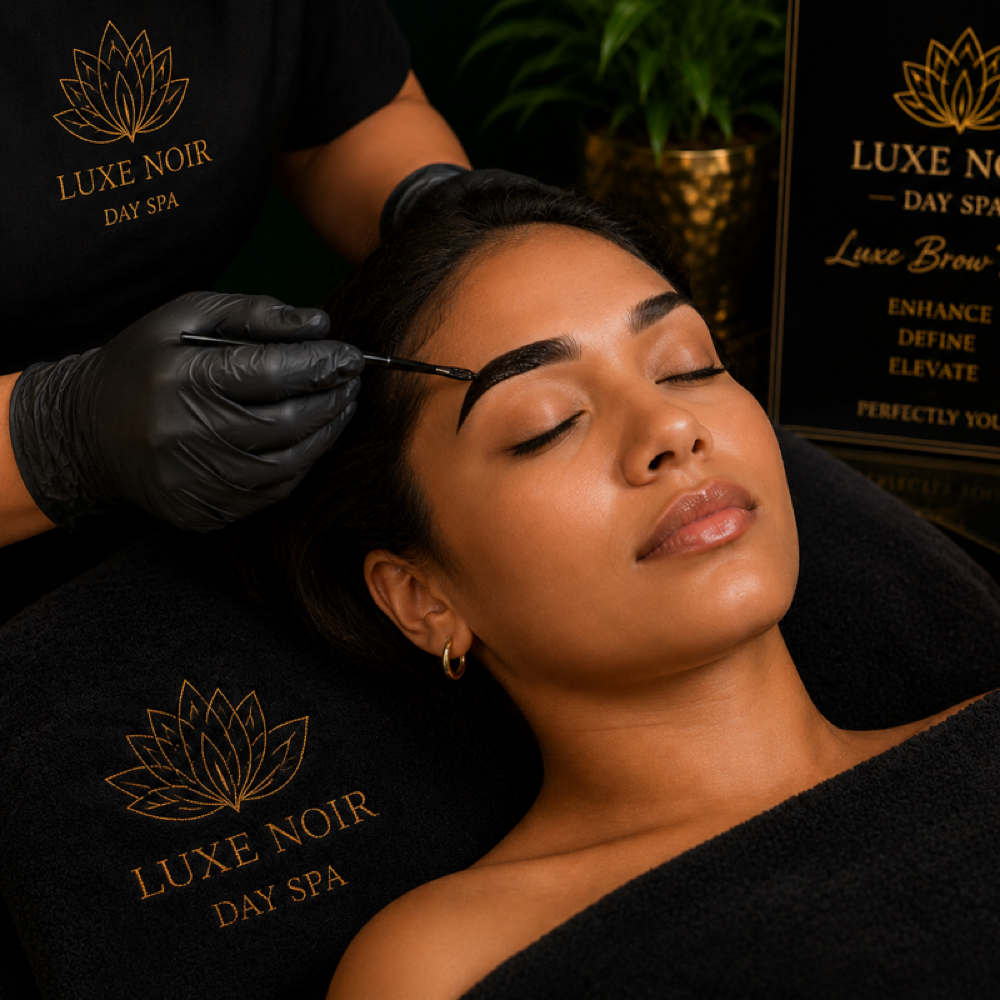 Luxe Brow Tint at Luxe’ Noir Day Spa in East Ridge, TN