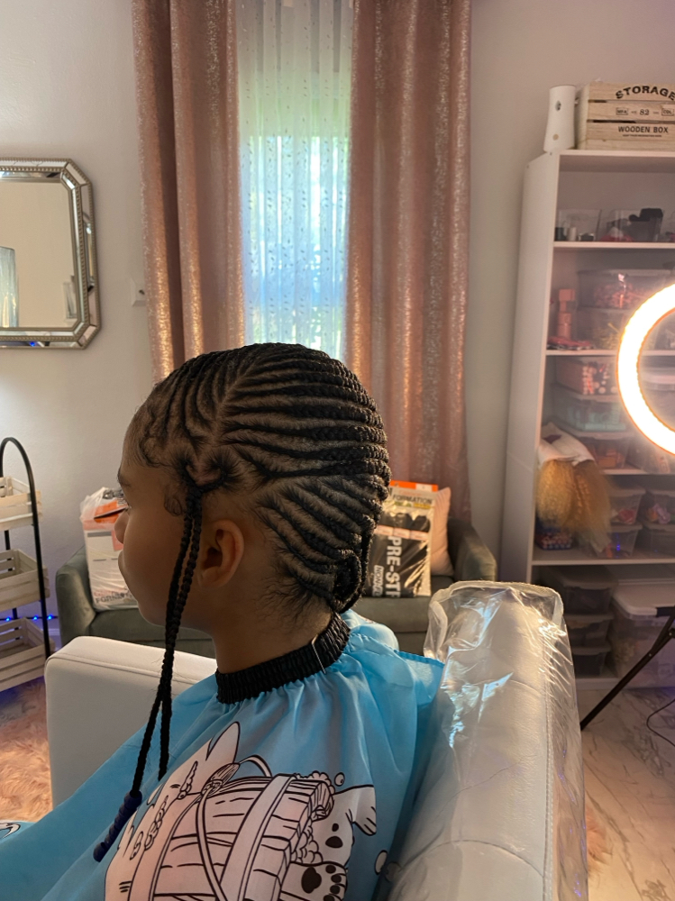 Kids Lemonade Braids