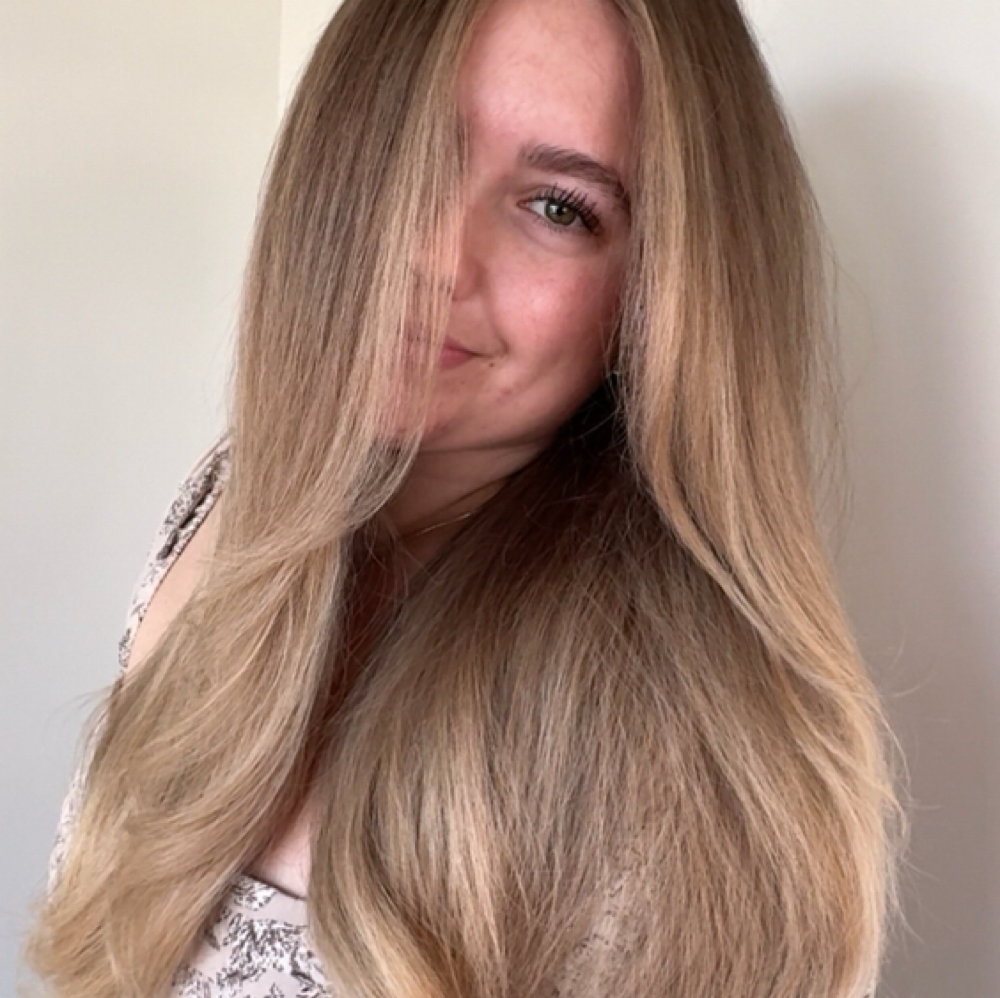Harbor Bronde at Ardor+Grit Salon and Lounge in Holland, MI