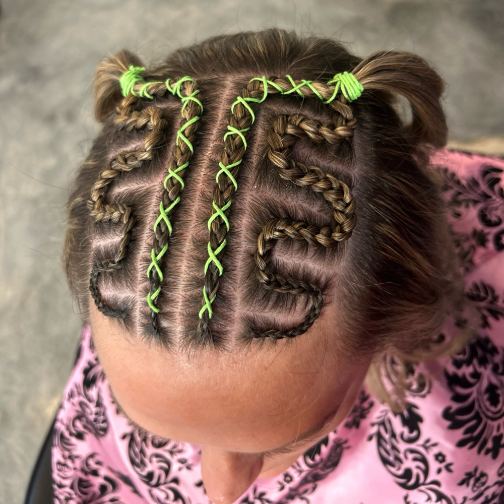 Half Up/ Half Down Styles at Looks Of Beauty in Bullhead City, AZ