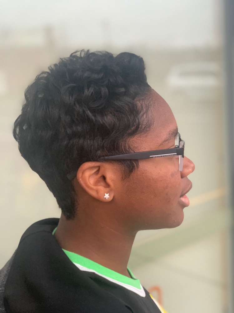 Pixie Relaxer Retouch