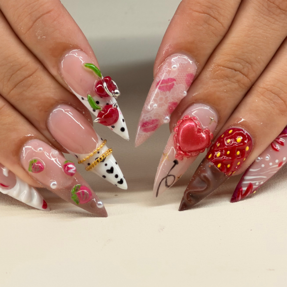 Gel-x : Long/x-long at Nails by Zaak in Savannah, GA