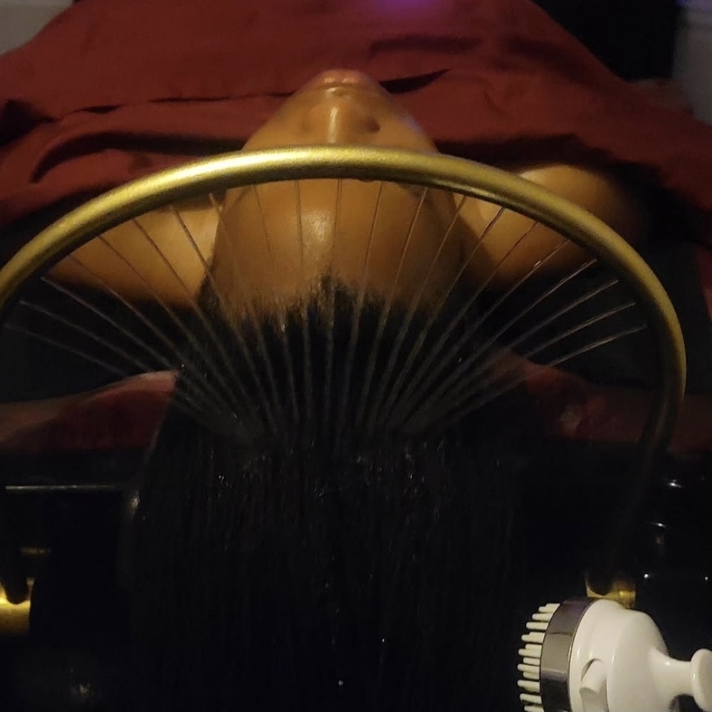 Scalp Hydrotherapy Session at Salon Harmony And Spa in Warner Robins, GA