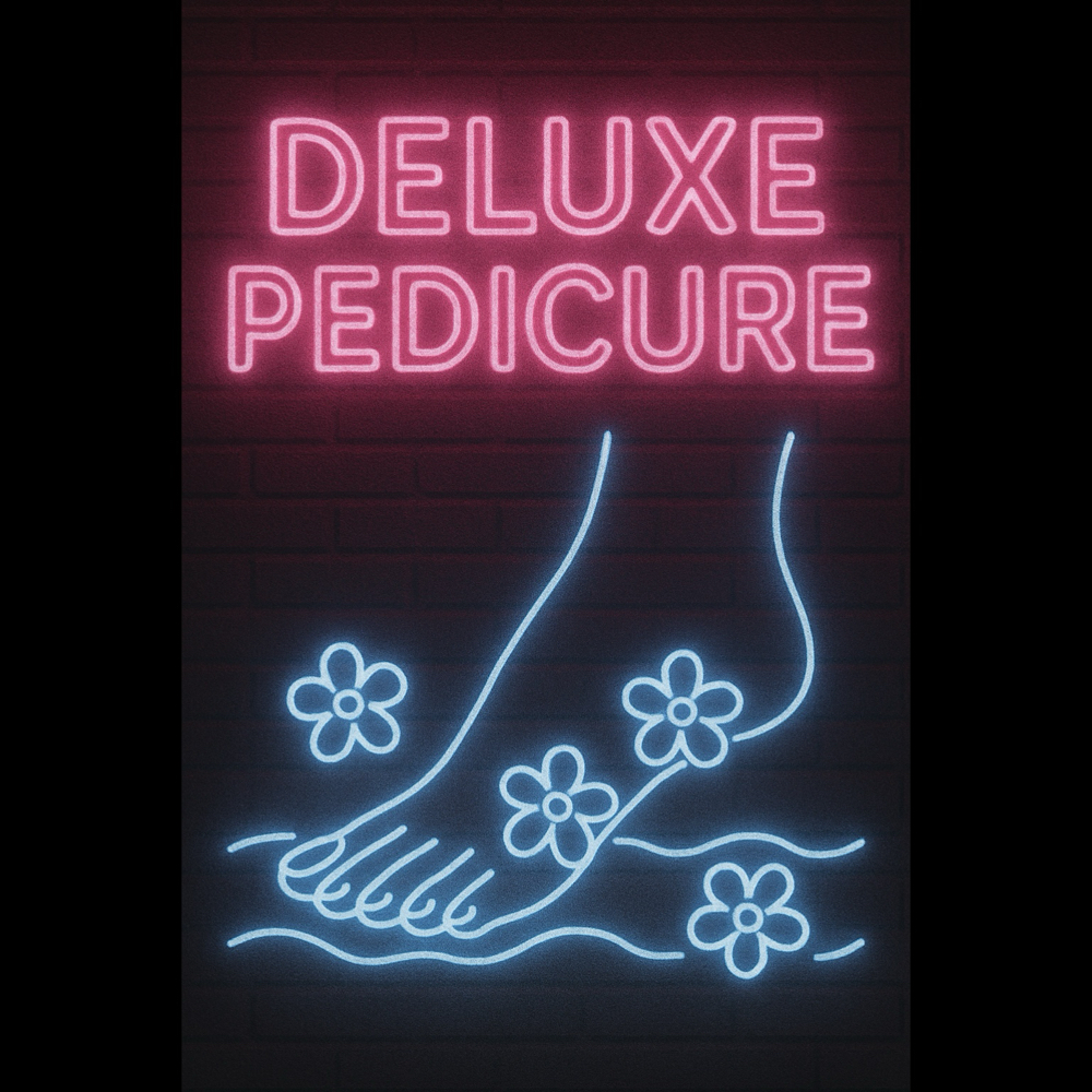 Deluxe Pedicure With Gel Polish