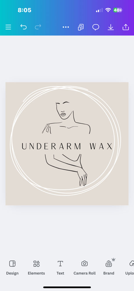 Underarm Wax