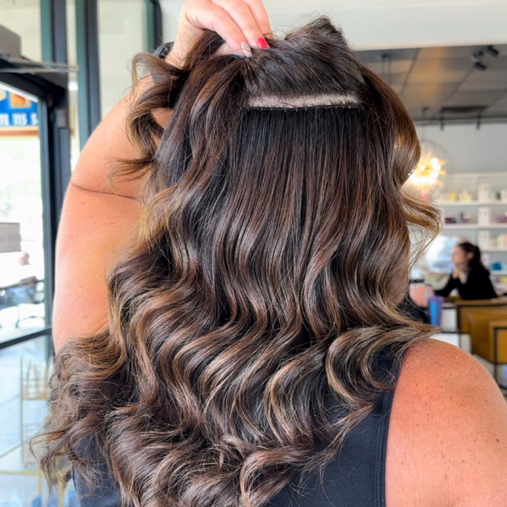 Extensions Blowout at Beauty and the Brush Chicago in Bloomingdale, IL