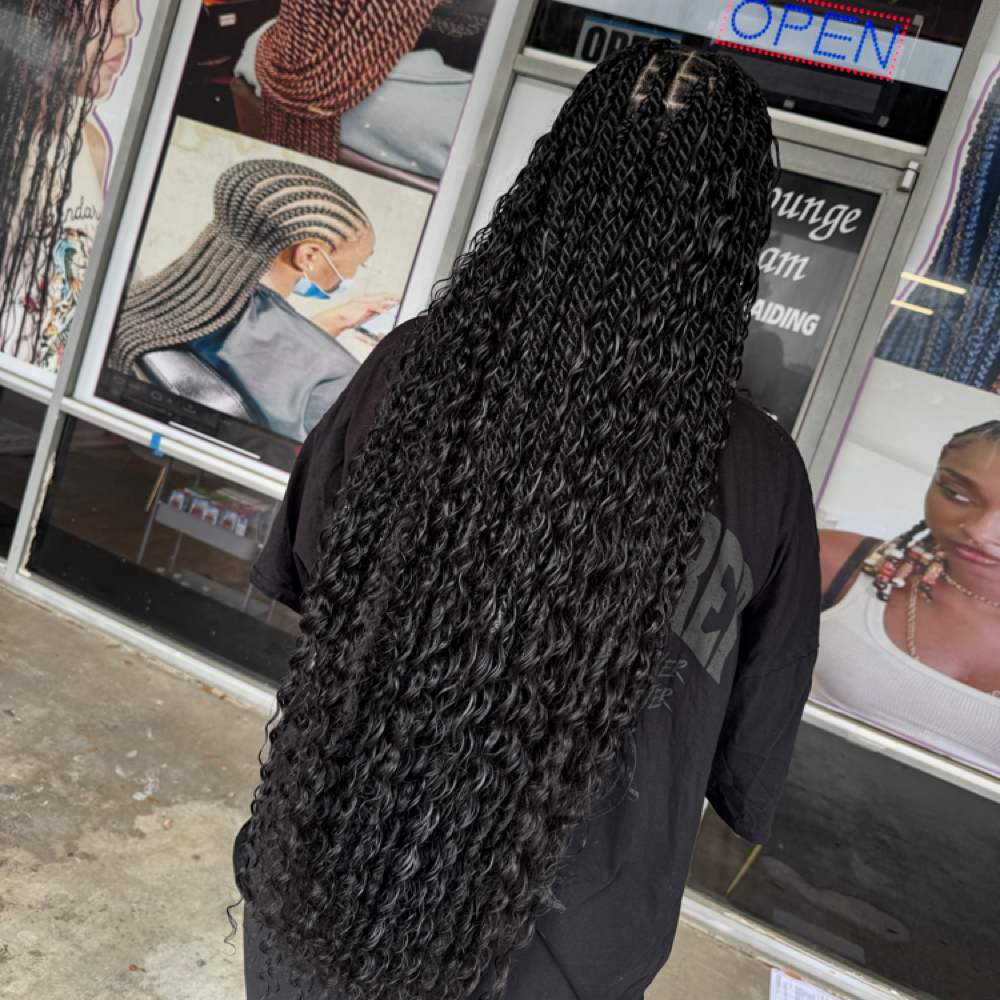 Boho Twist Island Twist at Beauty Lounge By Mariam |Braids|Makeup|WigInstall| in Spring, TX