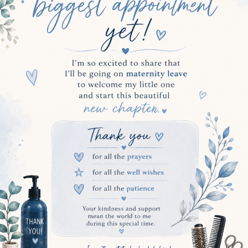 ⚠️Please Read Maternity Leave⚠️ at KEYS cut & color in Avon, IN