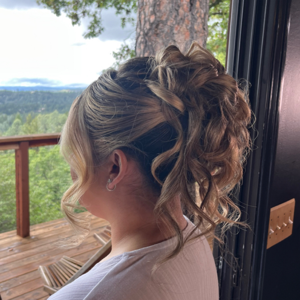 Bridal Hair Preview Session at DB Glam Artistry in Sacramento, CA