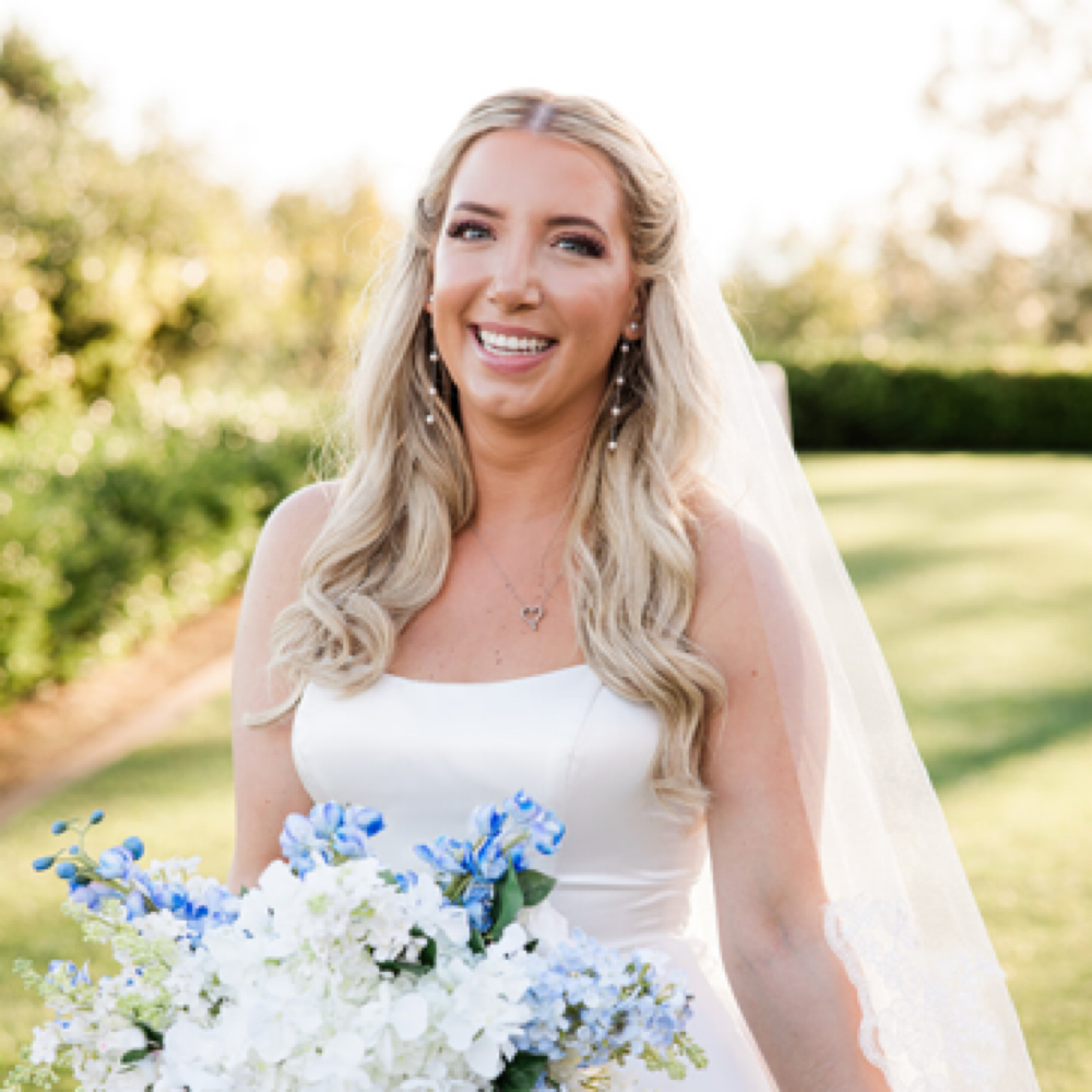 Bridal Hair Preview Session at DB Glam Artistry in Sacramento, CA