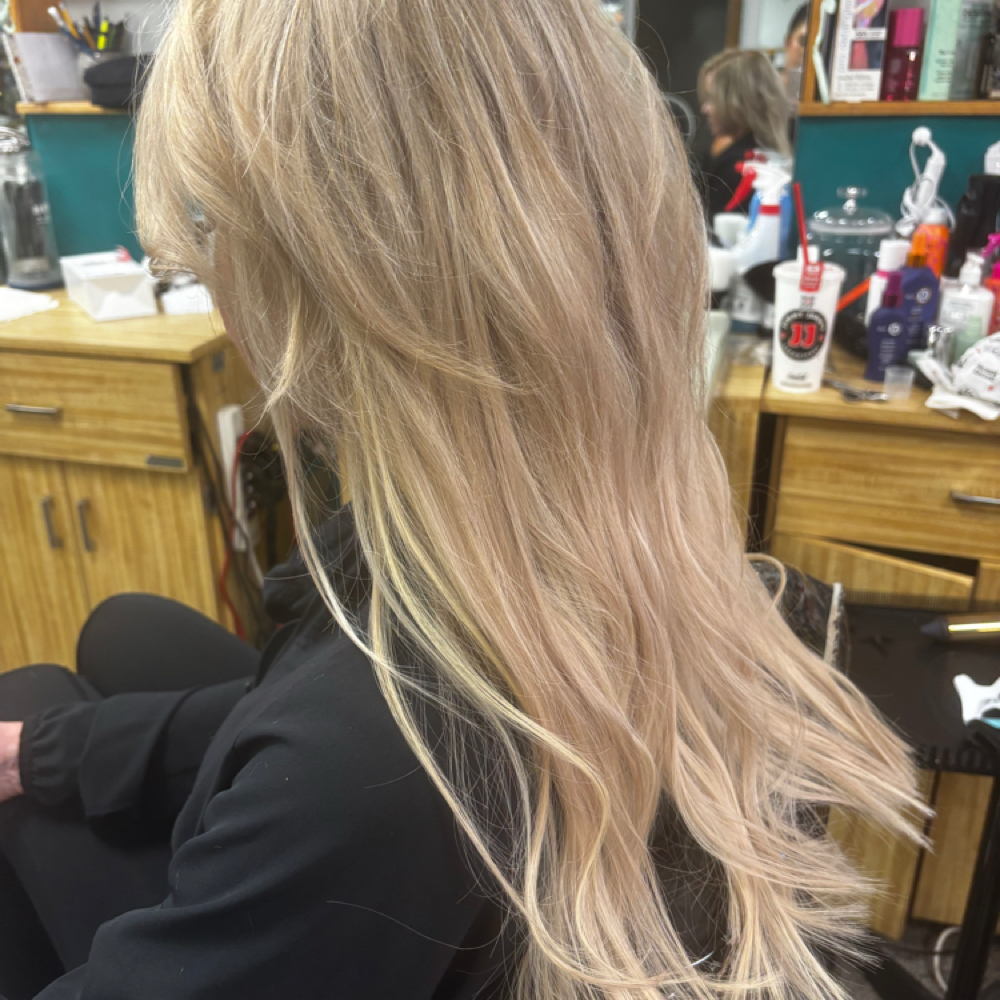 Custom Extension Color Match at The Garden - Jessie Reeves in Cheyenne, WY