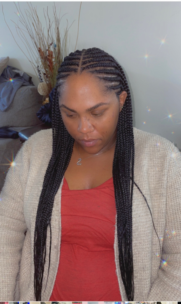 Feed-In/Boxbraids & Or Tribal Braid