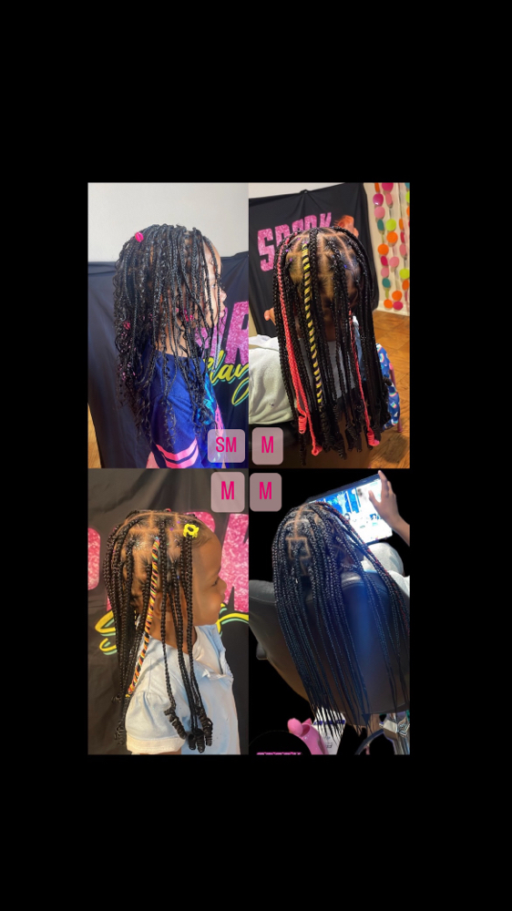 Knotless Sm$200/ M$175/ Lg$135
