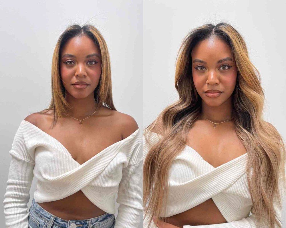 1 Row Install And Hair