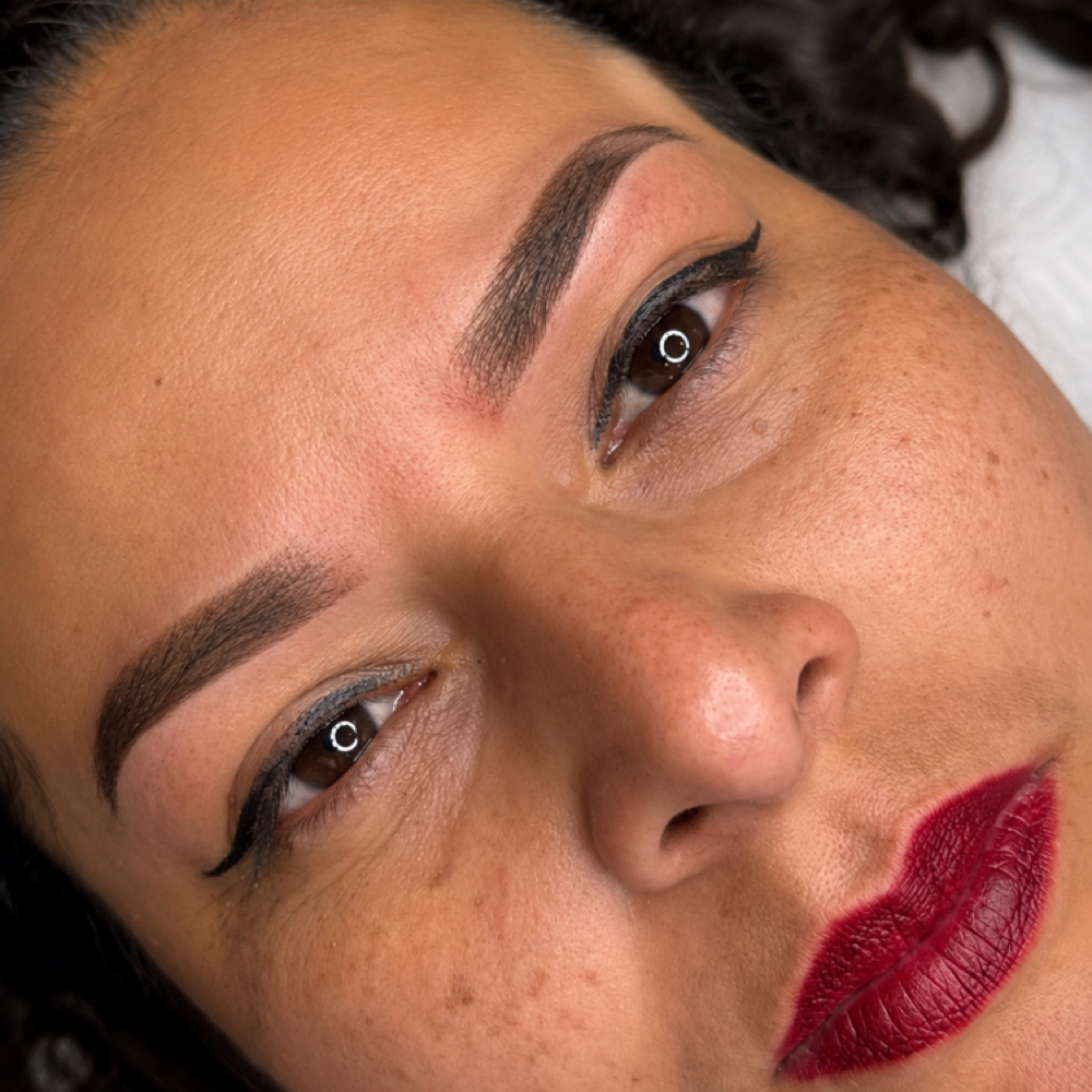 Powder Brows at Glam haircuts studio in Wylie, TX