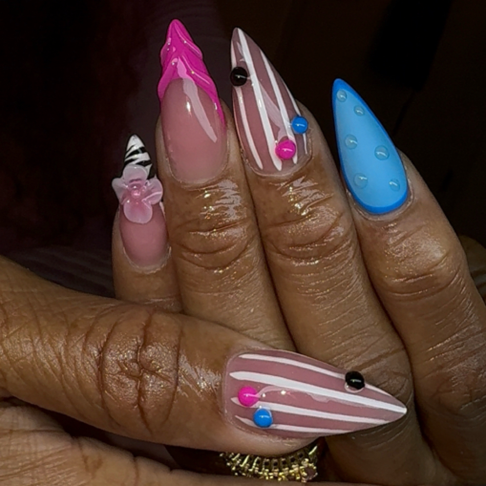 Detailed Inspo Set at Get Polished By S. Marie in Augusta, GA