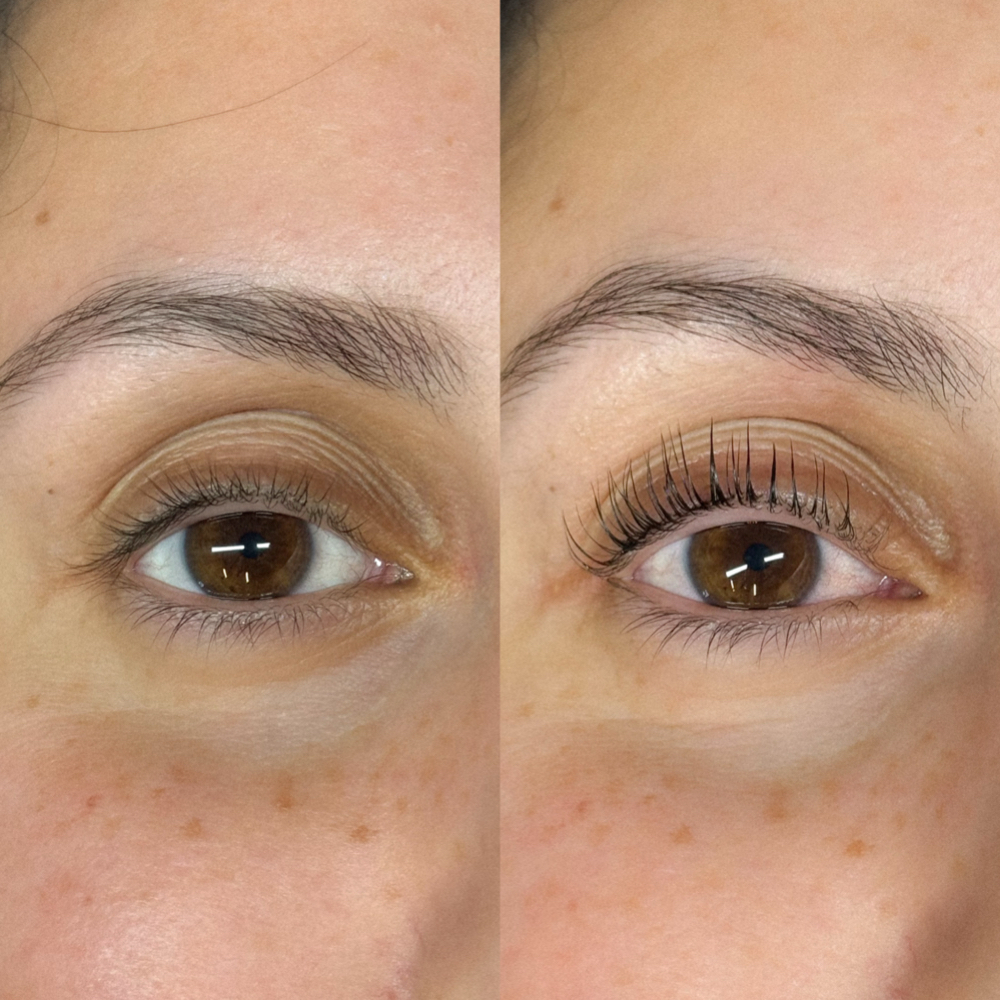Korean lash lift at Damante Esthetics in Lake Park, FL