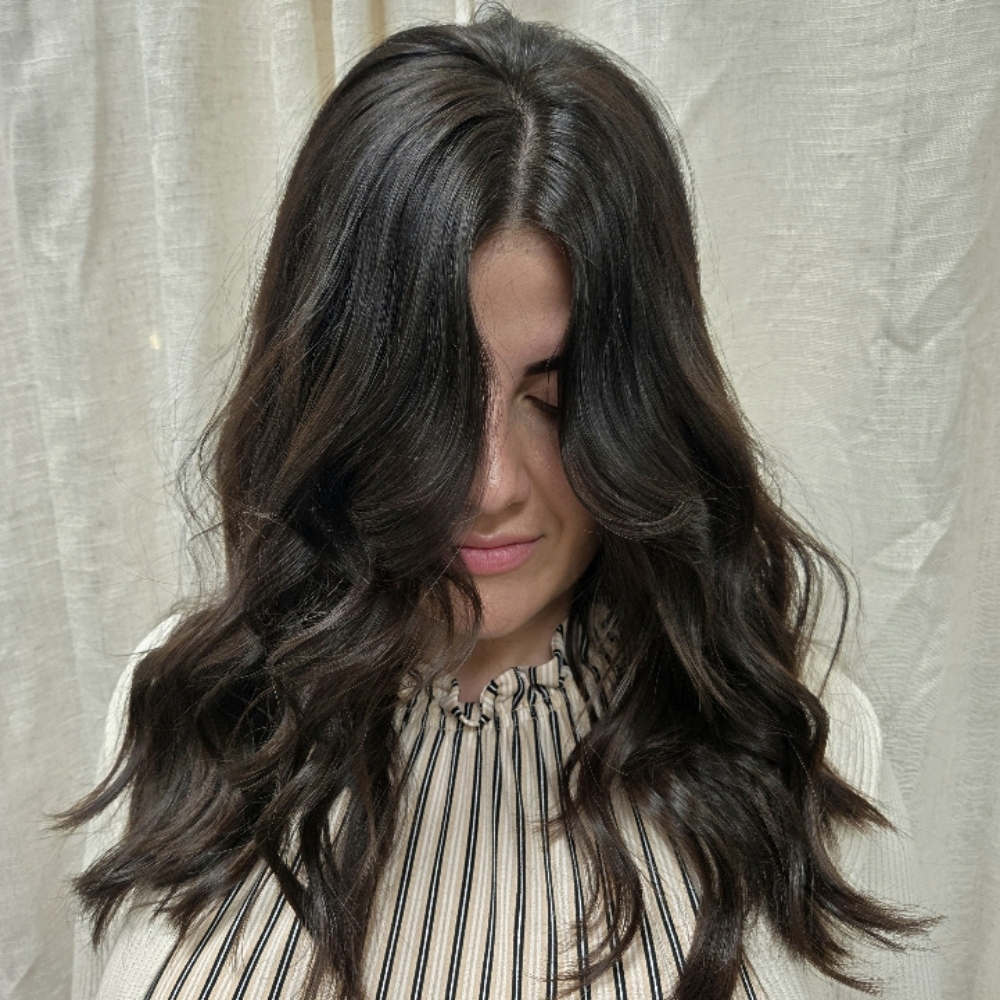 Color Retouch & Style at Emerald & Olive Salon in New Holland, OH