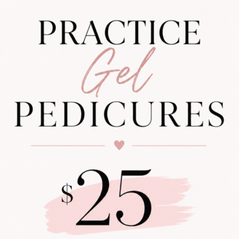 Practice Gel Pedicure at Wildflower Beauty Salon in Sinton, TX