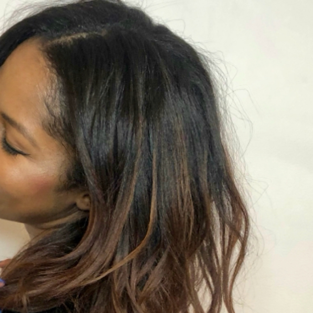 New Client Relaxer at KaiEvelyn Hair Studio in Brooklyn, NY