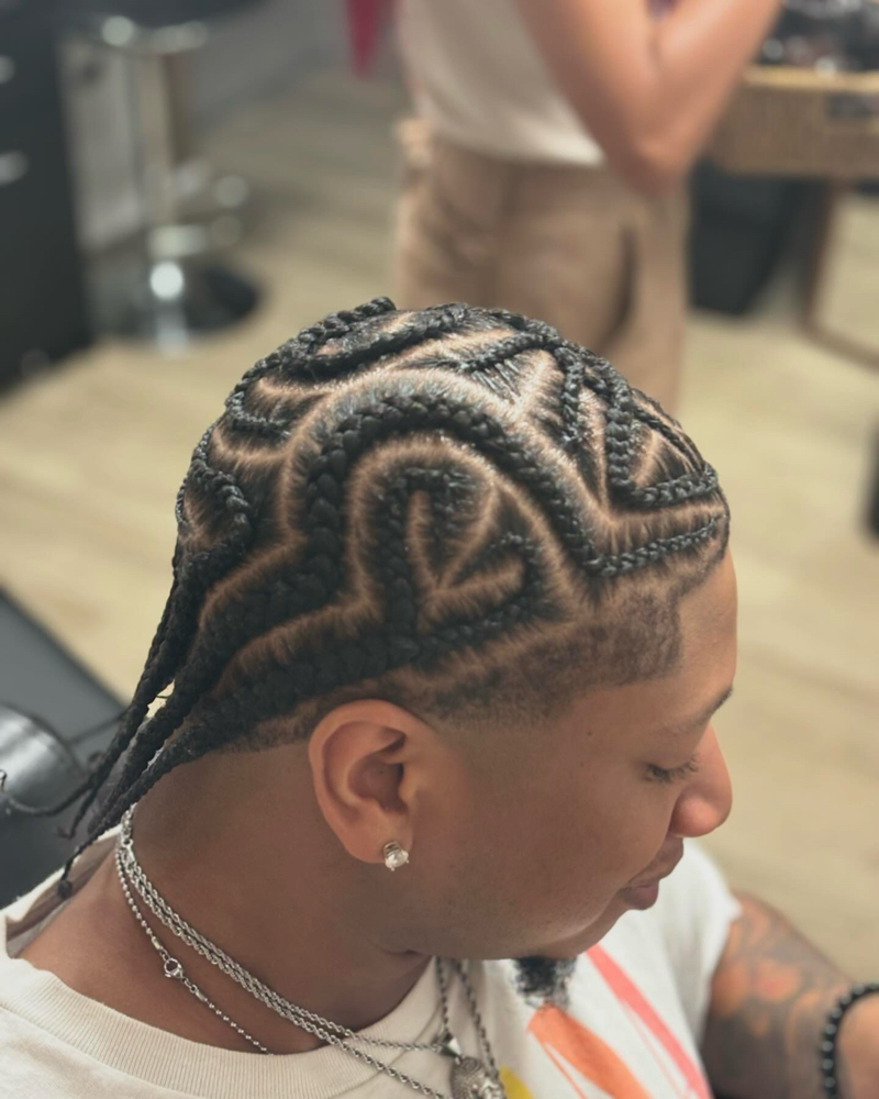 Braids +Haircut    (Combo Package )