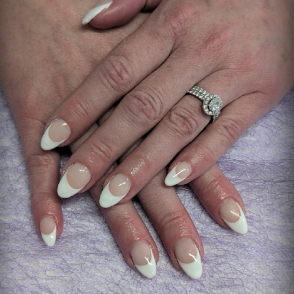 French Tips at Tips to Toes Nail Studio & Bekah’s Beauty Bar in Hooksett, NH