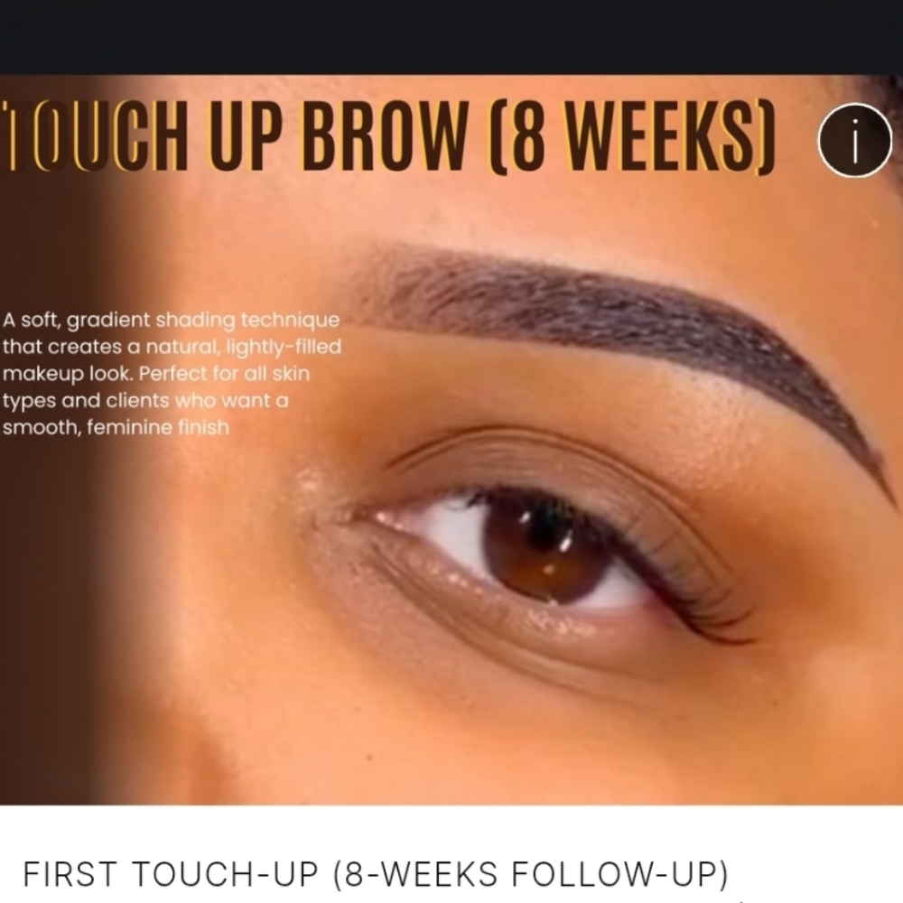First Touch Up( 8-Week Flow-Up) at Kind Ibrow & Nail in Chilton, WI