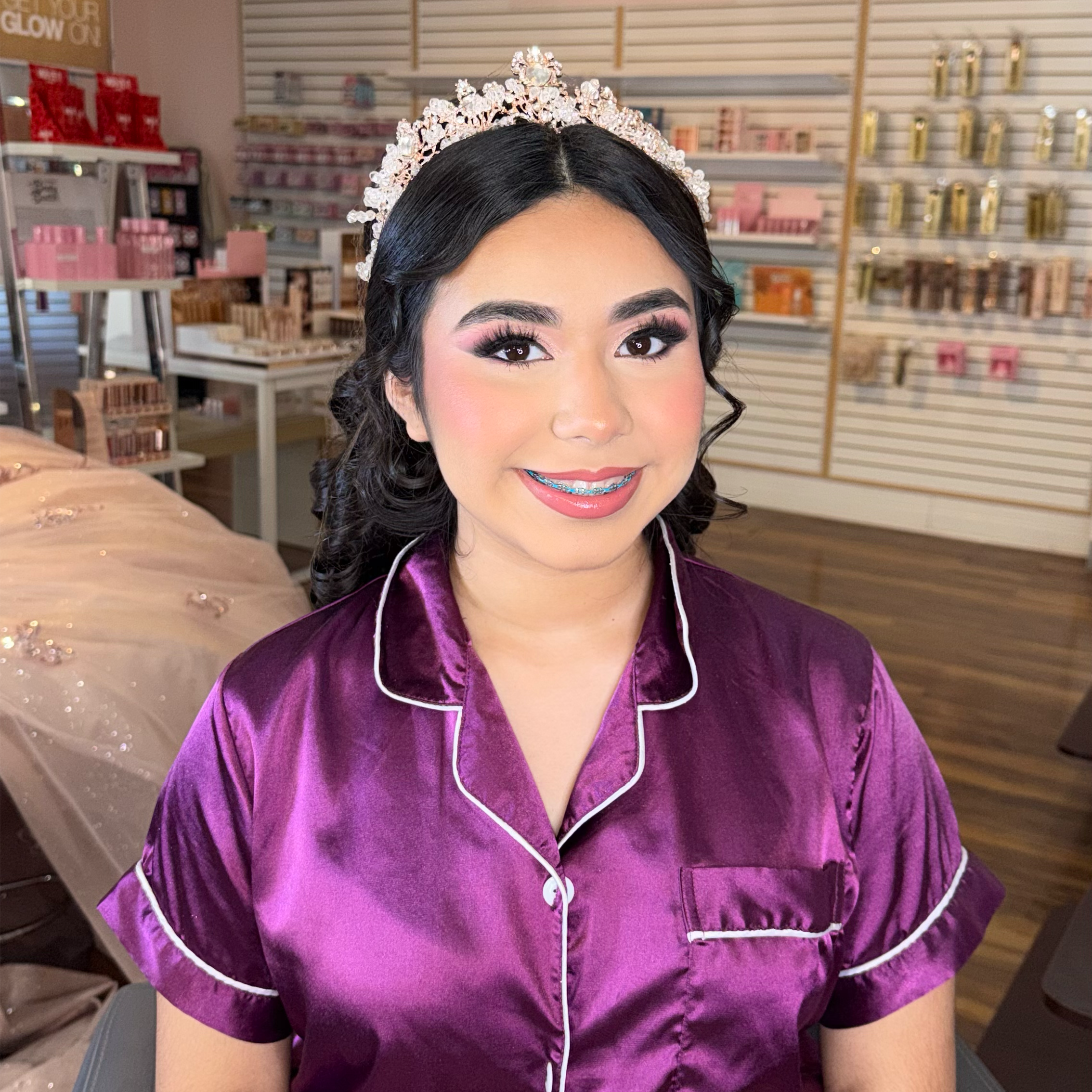 Doll Quinceañera Makeup at The Makeup Studio By Trinidad in Weslaco, TX