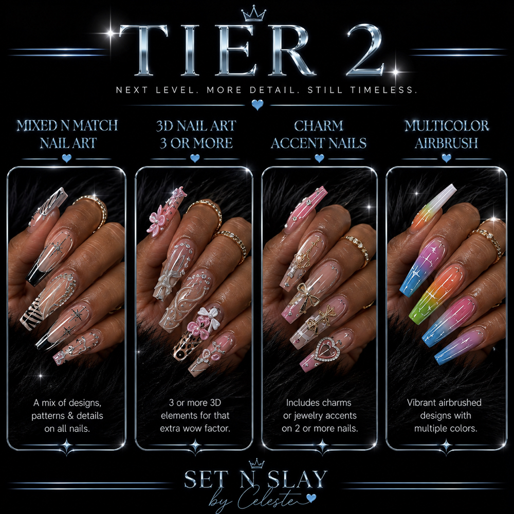 Tier 2 Nail Art ✨ at Set N Slay by Celeste in Liberty Hill, TX