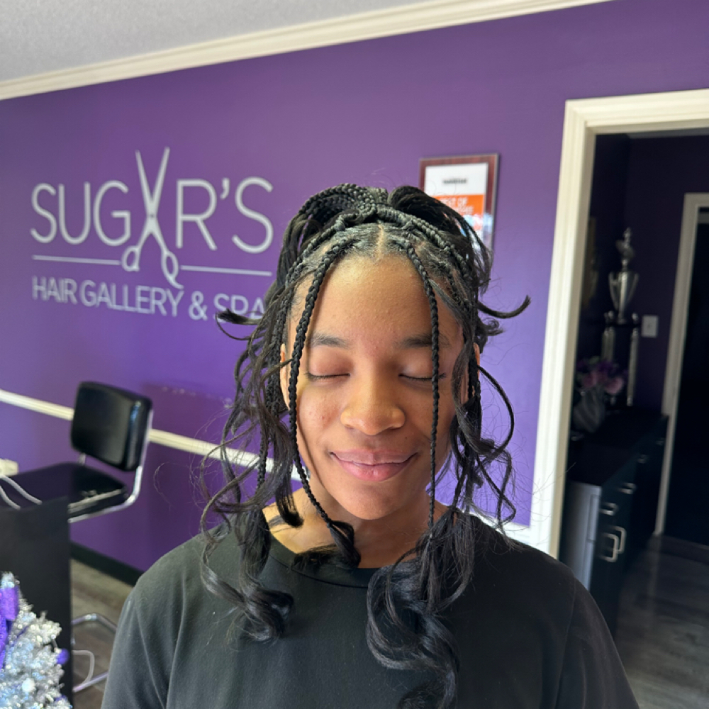 French Curl Braid at Naturalist CP in Collierville, TN