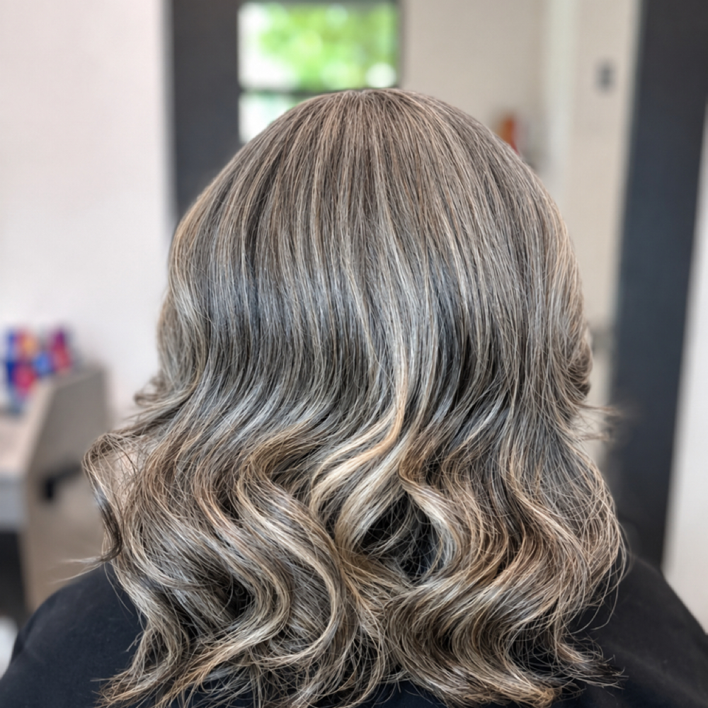 Signature Silk Press at Crown & Silk Salon in Durham, NC