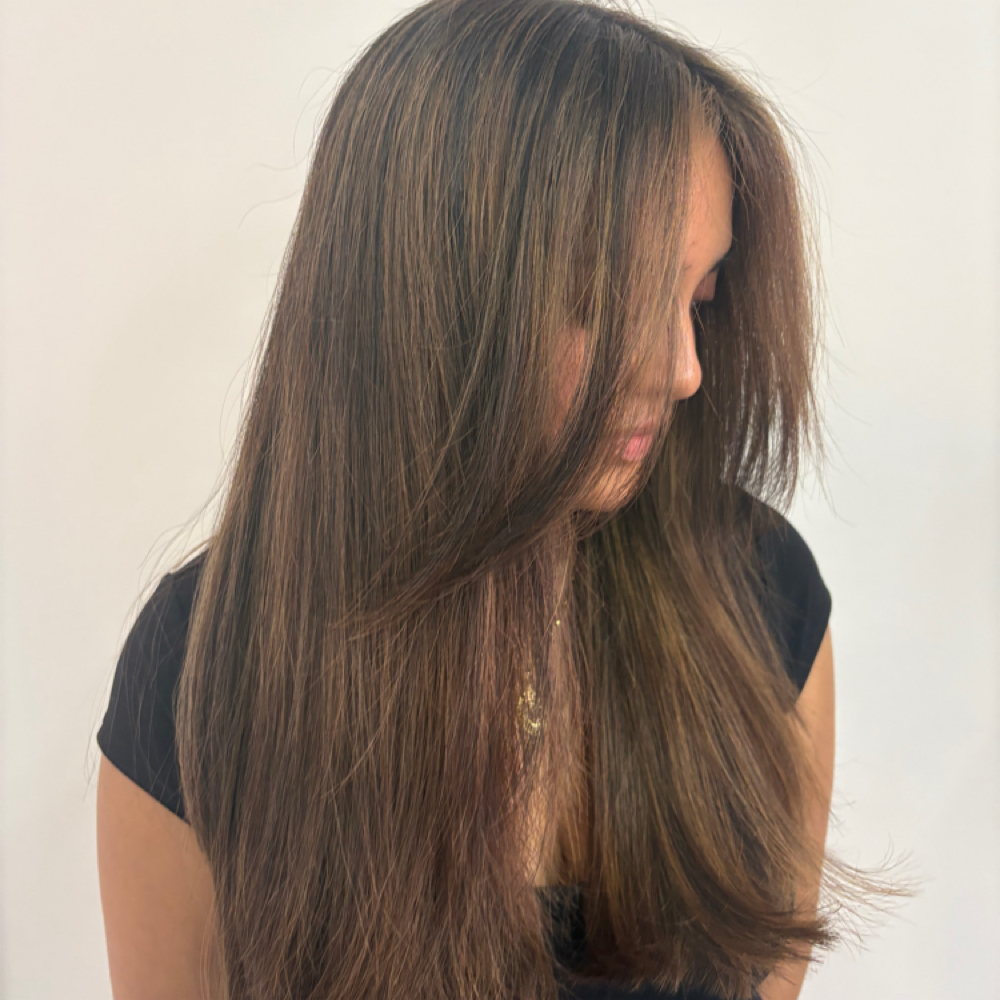 color correction at hair by gabby in Russellville, AR