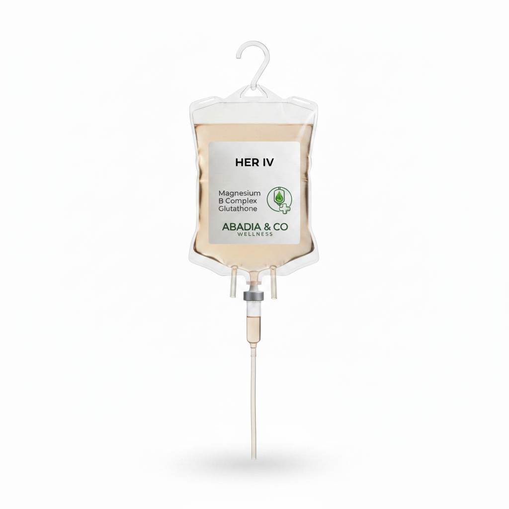 Her IV at Abadia & CO. wellness in Tampa, FL