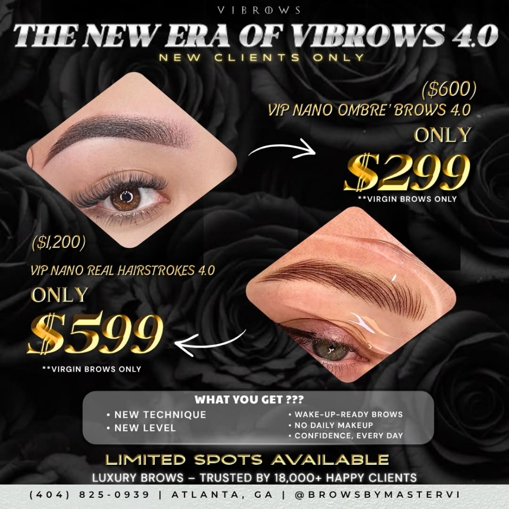 VI NANO HAIRSTROKES 4.0 at ViBrows Atlanta in Norcross, GA