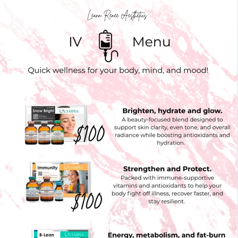 IV Wellness at Leann Renee Aesthetics in St. Peter's, MO