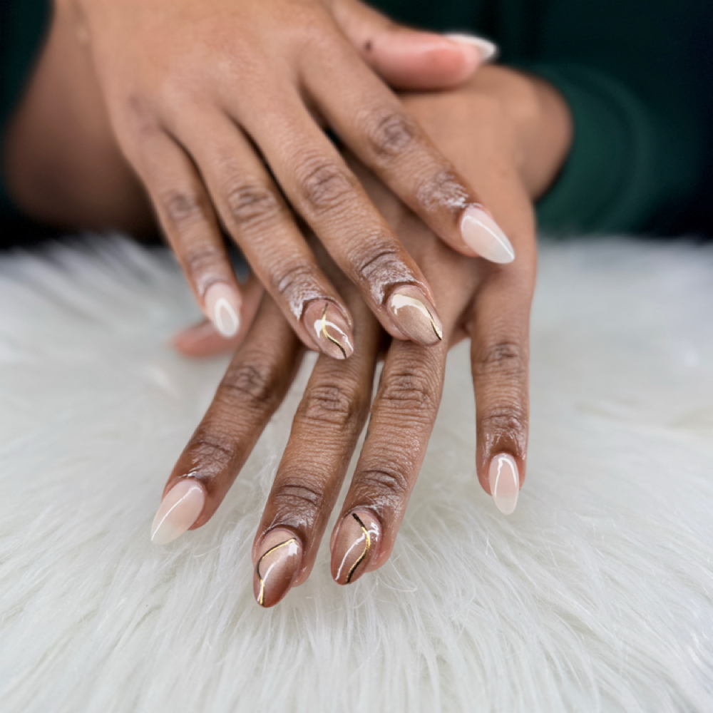 Gel-X Full Set, Short Almond