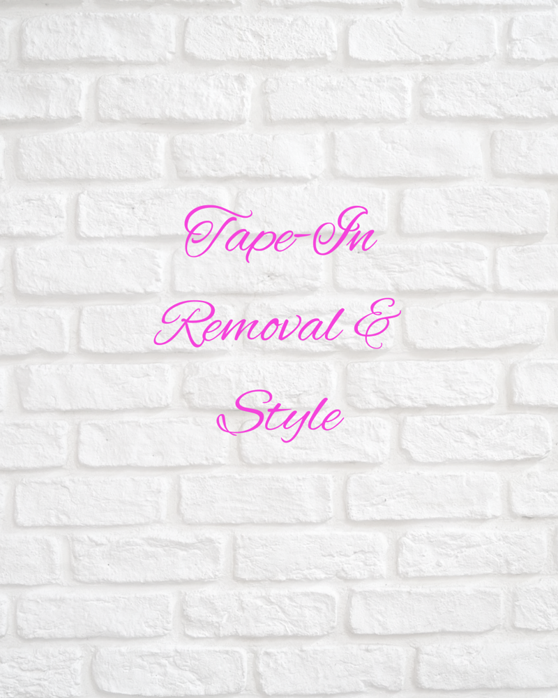 Tape-in Removal And Style at Klassi Chix Unlimited in Shreveport, LA