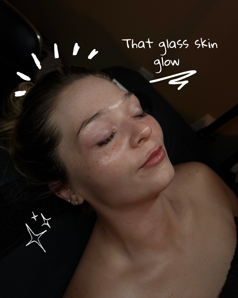 Glass Skin Glow + Dermaplaning