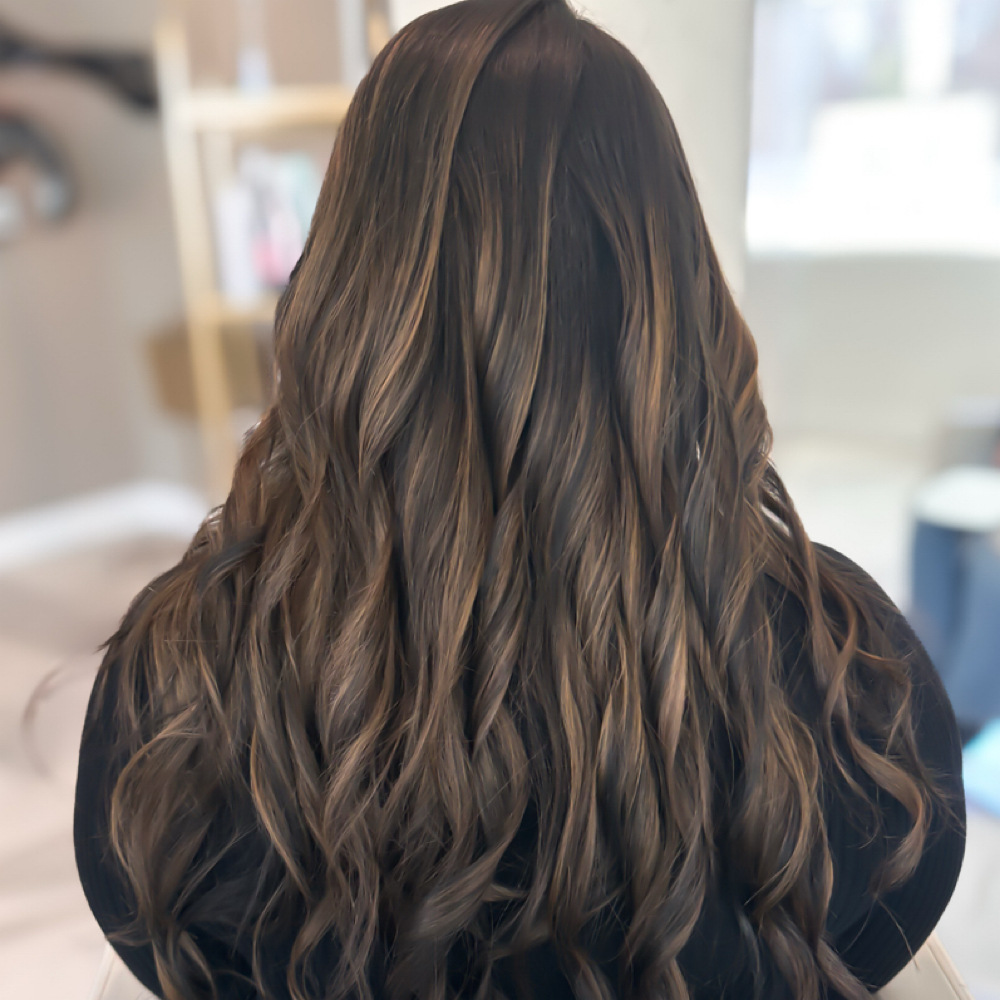 Balayage Highlights at Blow Me Away Beauty in Tilton, NH