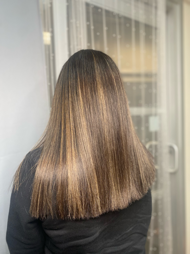 Balayage Medium Length