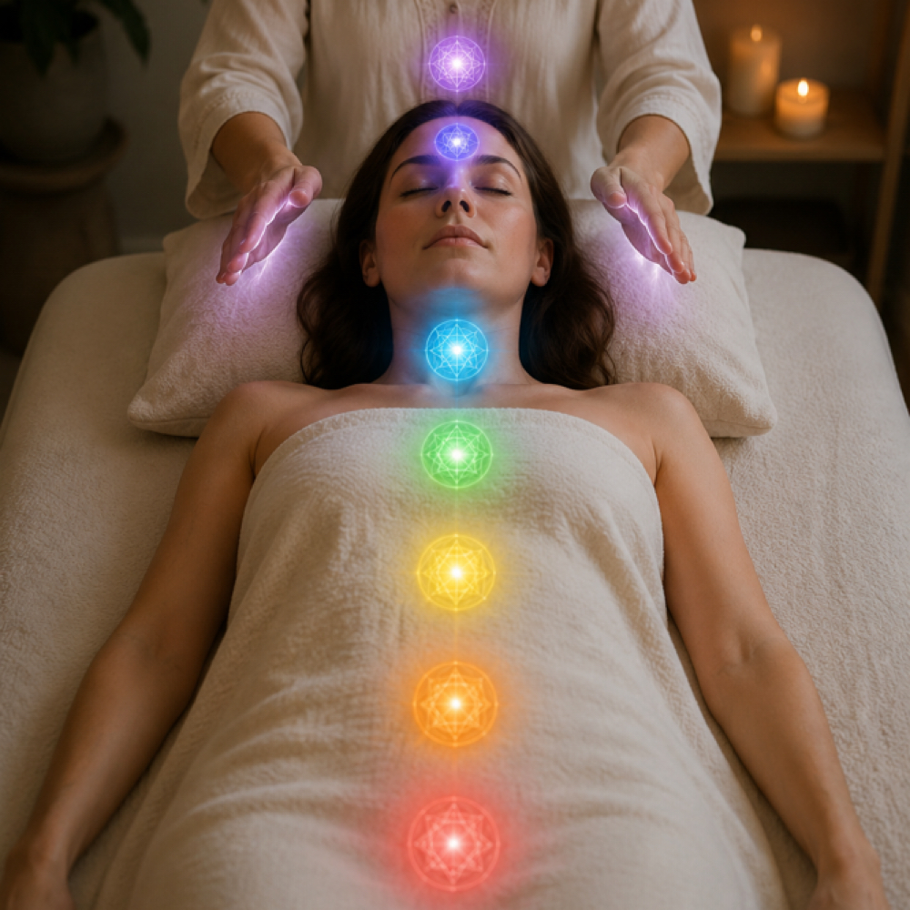 Holistic Chakra Opening & Balancing at Bella Reyna Spa in Edison Park, IL