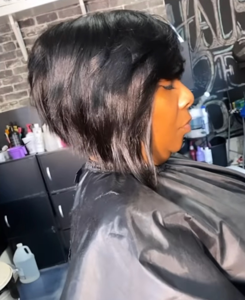 QUICK WEAVE FREESTYLE CUT BOB